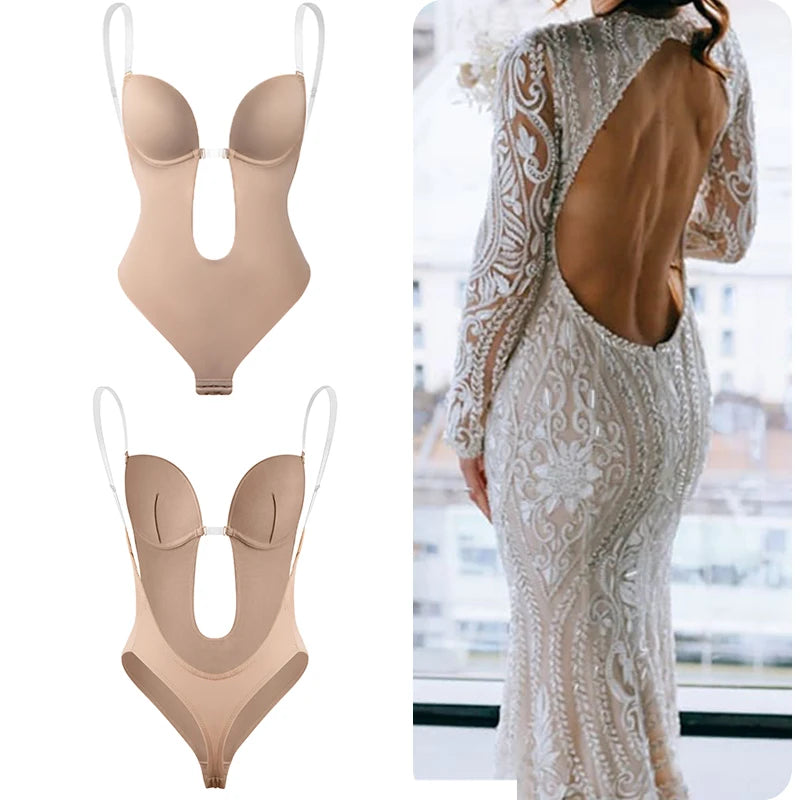 Bodysuit tief V