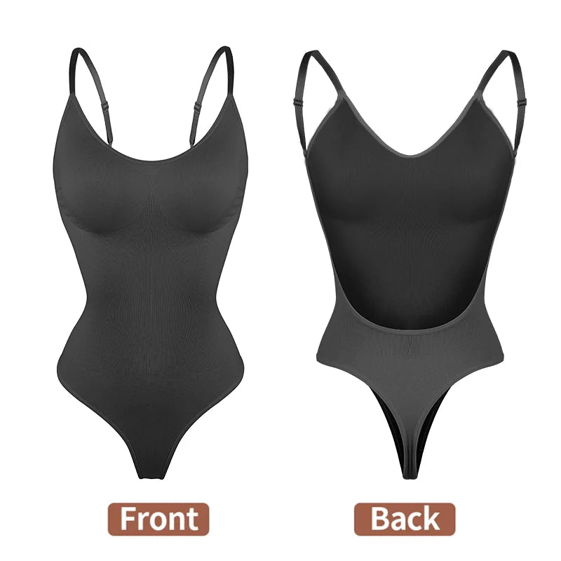 Bodysuit tief V
