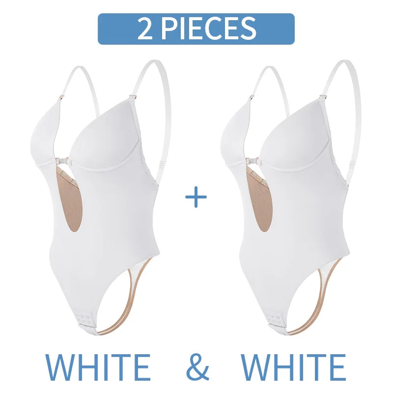 Bodysuit tief V