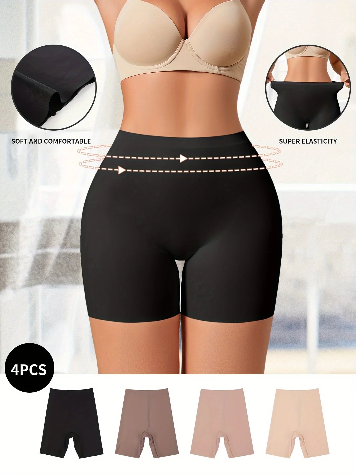 Berberia Nahtlose Shaper Shorts Damen