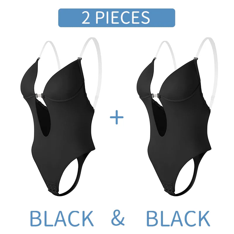 Bodysuit tief V