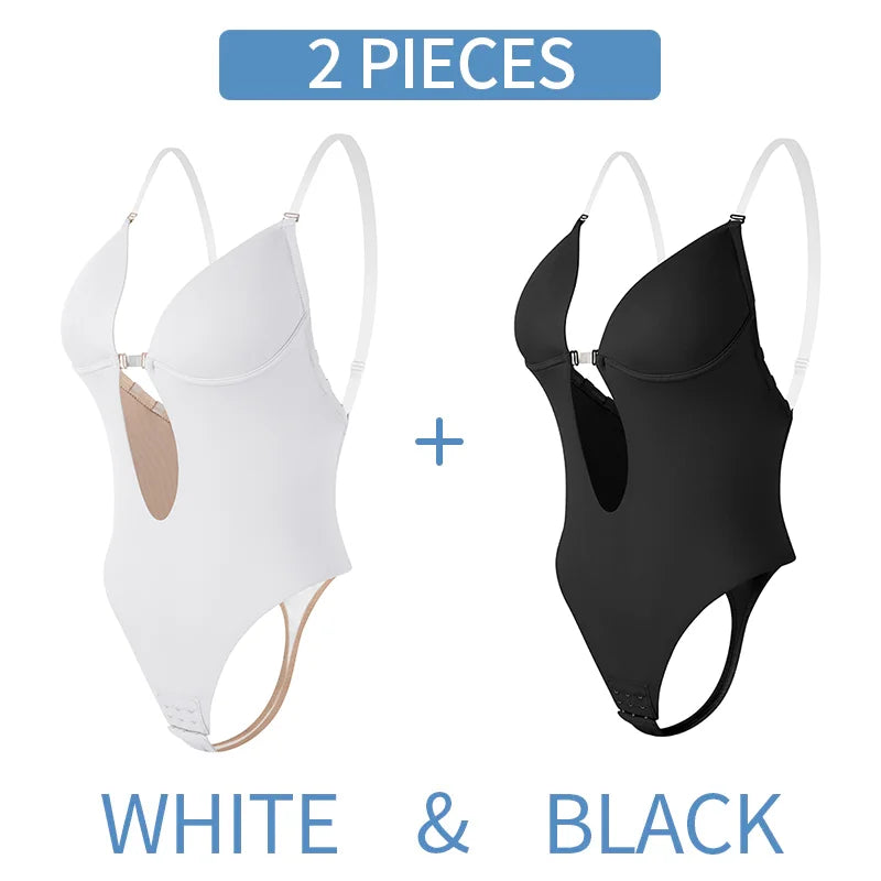 Bodysuit tief V