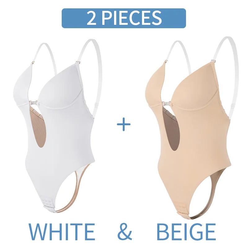 Bodysuit tief V