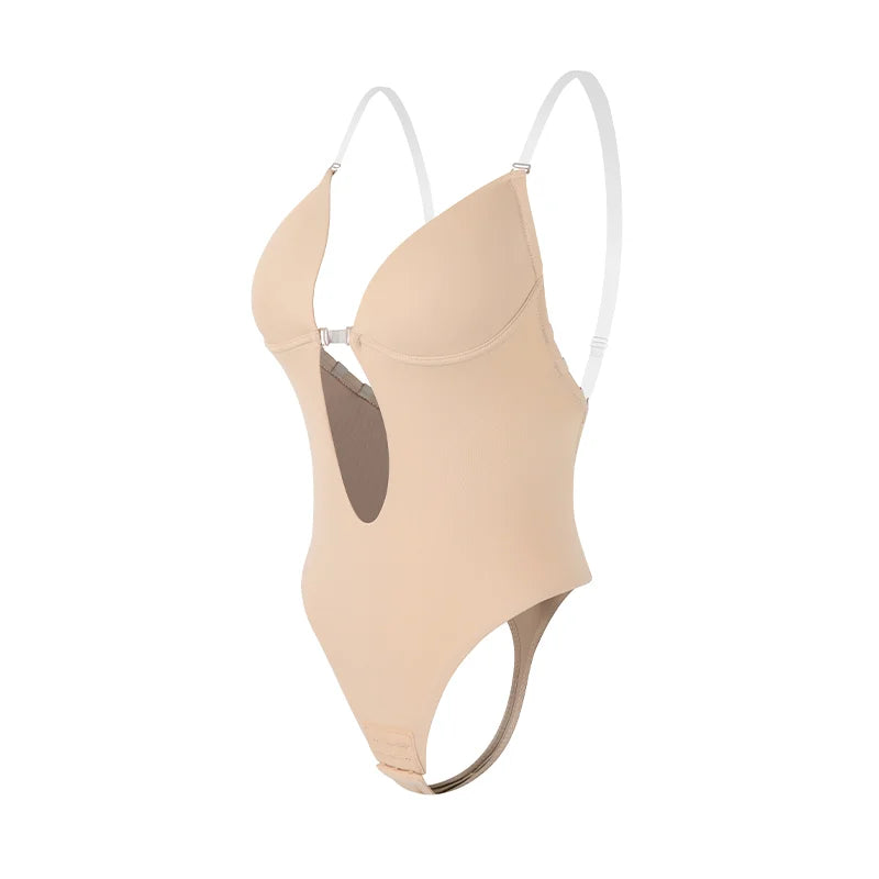 Bodysuit tief V
