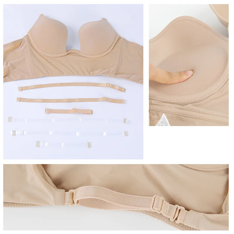 Bodysuit tief V