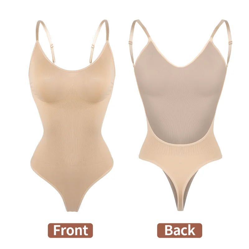 Bodysuit tief V